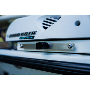 Secure Outdoors Elite Lock - Single - Minn Kota QRB - Silver