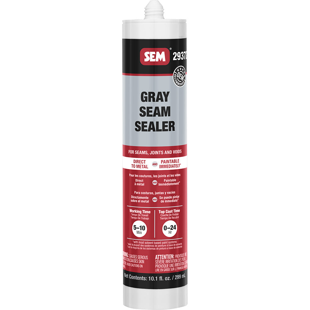 SEM 1K Seam Sealer - 10.1oz Tube - Grey