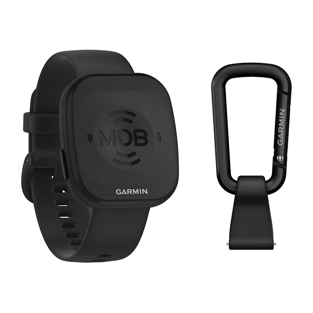 Garmin MOB Tag w/Black Quick Release Band