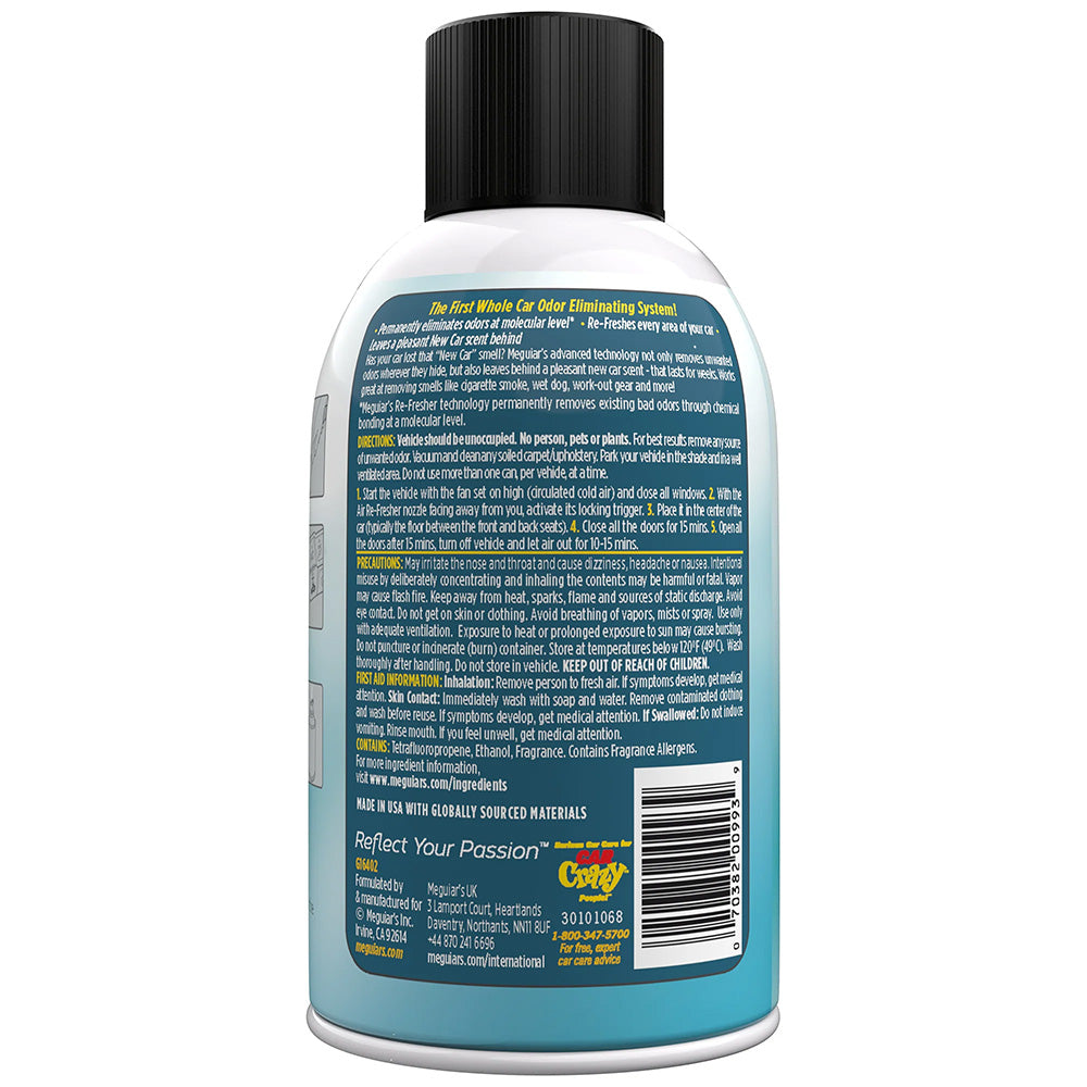 Meguiar's Whole Car Air Refresher Odor Eliminator - New Car Scent
