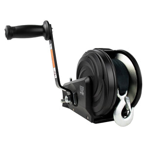 Powerwinch Select Series Winch 2,500lb, 2 Speed, 8" Crank Arm - Carbon Black