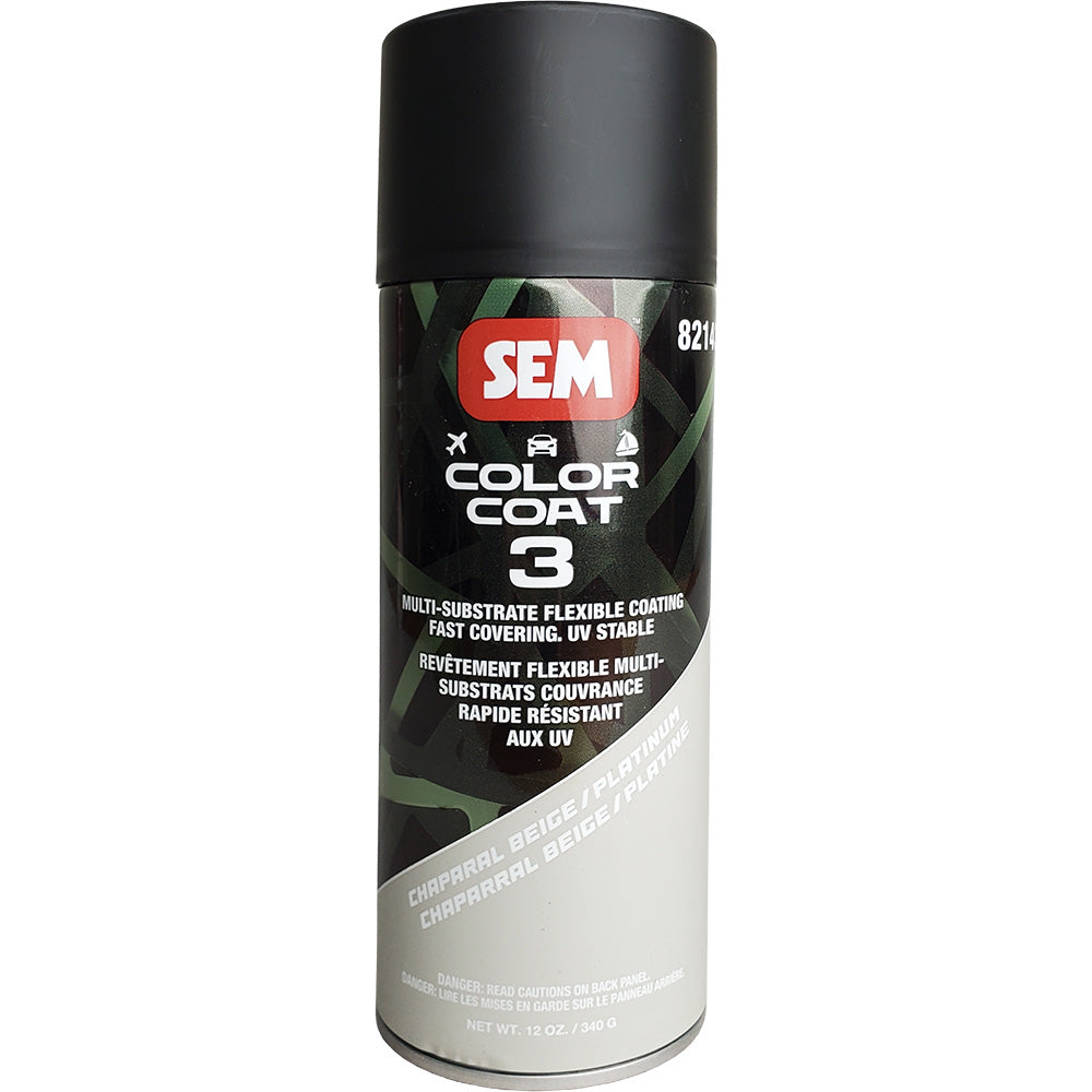 SEM Color Coat 3 - Chaparal Beige/Platinum - 12 oz