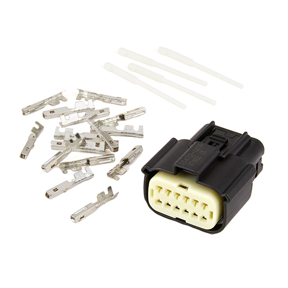 Egis Connection Kit, MX-150 12-Position Female w/14 Terminals + 8 Cavity Plugs *Bulk Pack