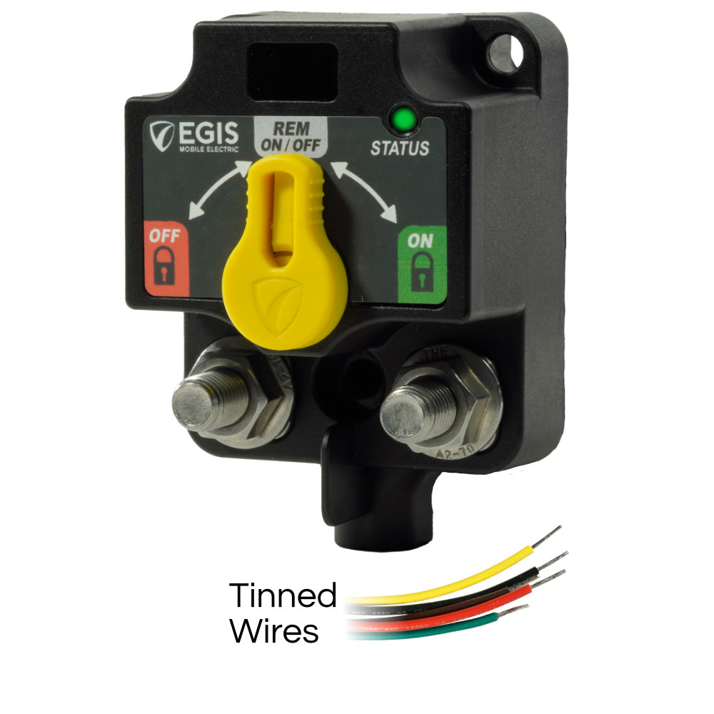 Egis XD Flex 2 Single - Relay w/Knob - Tinned Wires