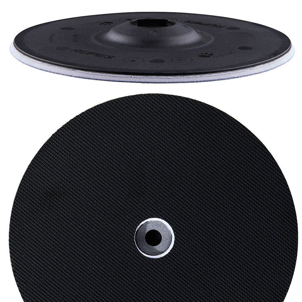 RUPES PrecisionPro Backing Plate 150mm/6" Velcro M8 Bolt  Shroud Lubricant