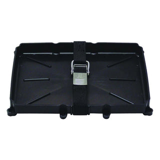 T-H Marine 24 Series Battery Holder Tray w/Stainless Buckled Strap