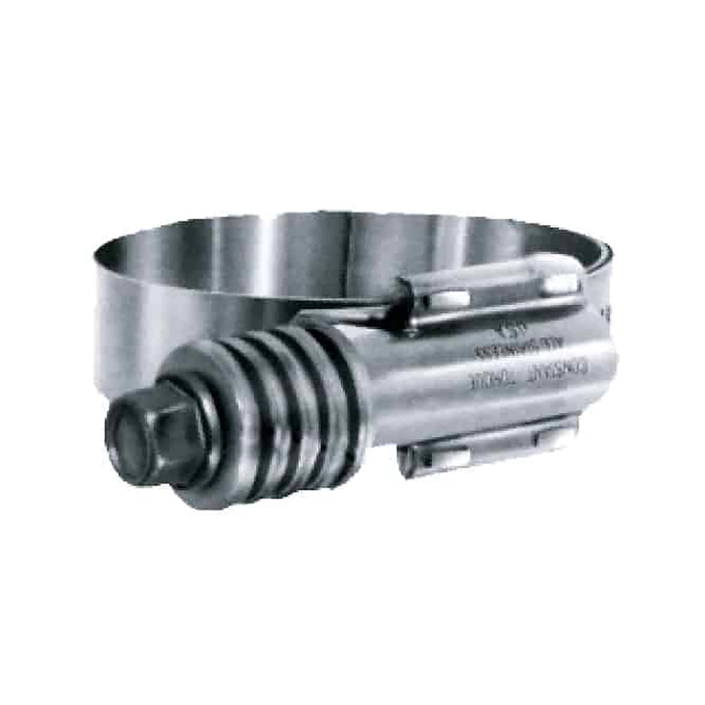 Trident Marine Stainless Steel Constant Torque Clamp 5/8" Band, Hose I.D. - 4-1/8" to 4-1/2", Hose O.D. - 4.75" to 5.625"