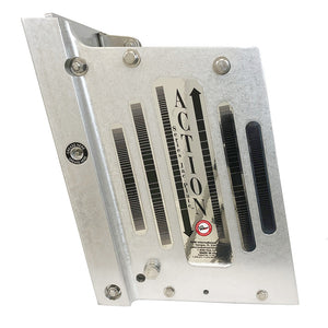 Bob's Machine 10" Setback Action Series Hydraulic Jack Plate - Silver