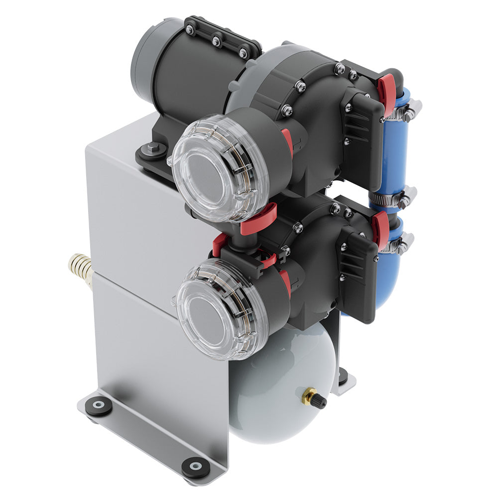 Johnson Pump Aqua Jet II Duo 2L WPS - 10.4 GPM - 12V - 2.8 Bar
