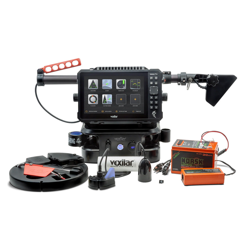 Vexilar Vision X10 Live View System Pro Bundle