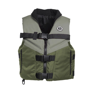 Mustang Accel Foam Vest - Green/Grey - Medium