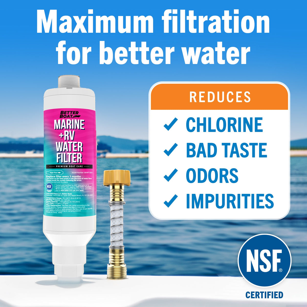 Marine &amp; RV Water Filter