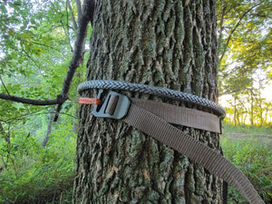 1/4" AmSteel Tether with Tether Bow Hanger WEBBING Package