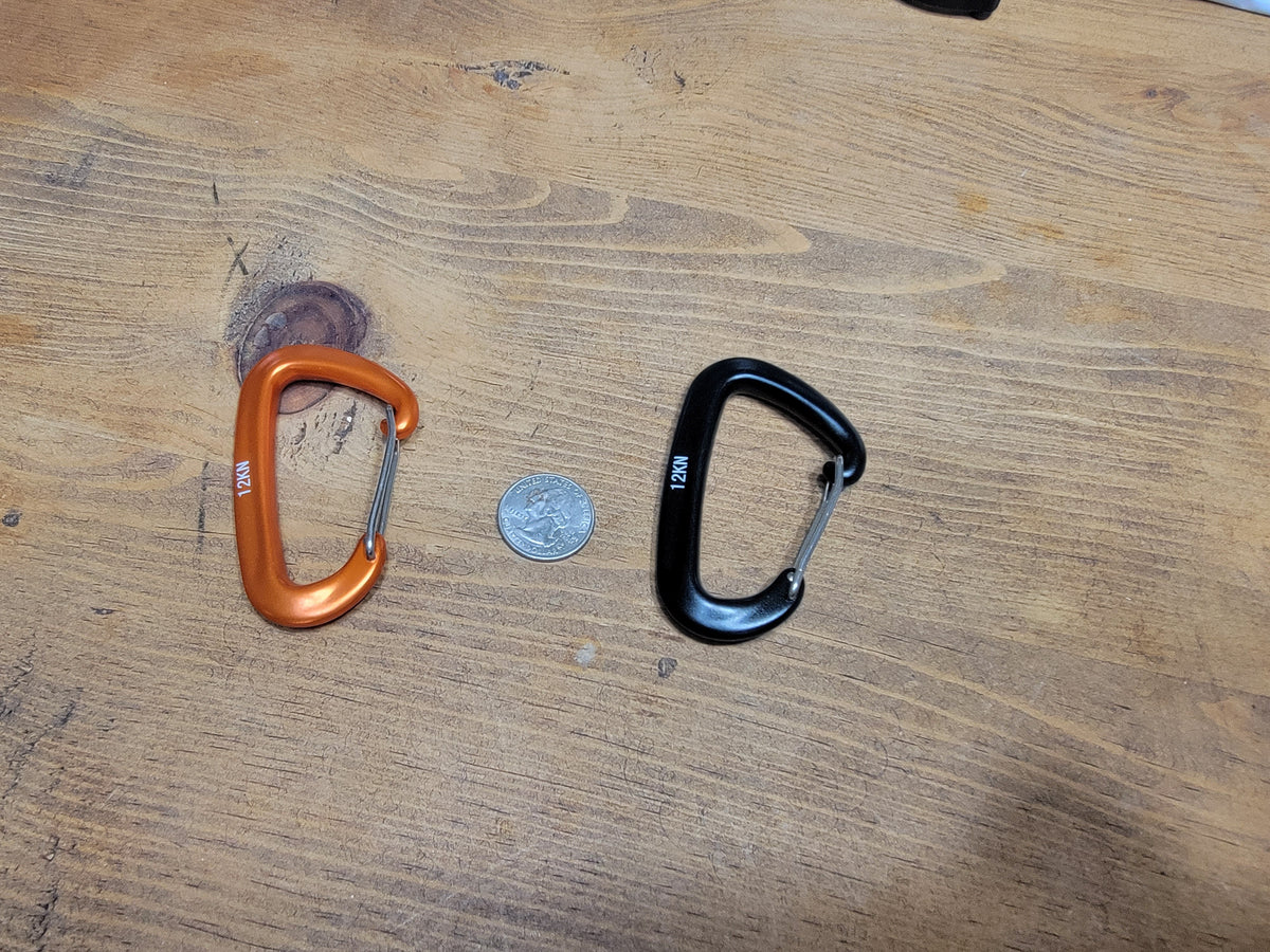 3" Aluminum Wiregate Carabiner(not for climbing)