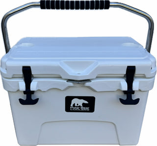 Polar Bear 20 Hard Cooler - White