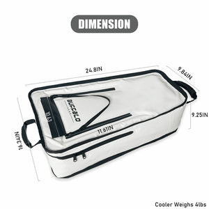 25'' Kayak Fish Cooler Bag with Shoulder Strap