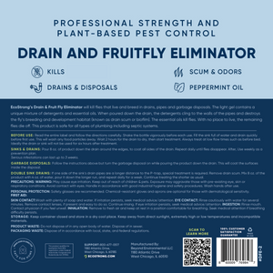 Drain and Fruit Fly Eliminator