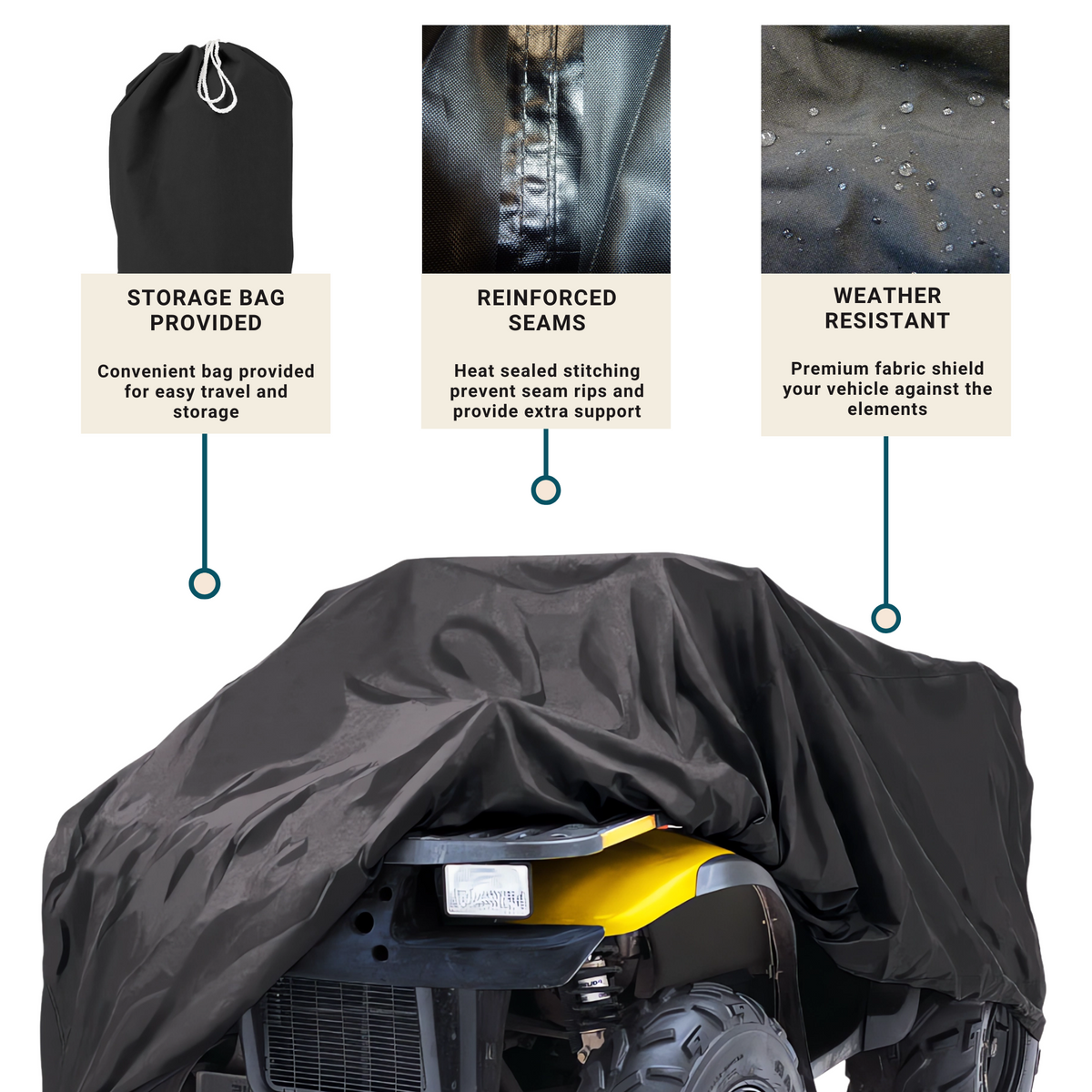 ATV Cover XXL 100"L x 47"/36"W x 48"H