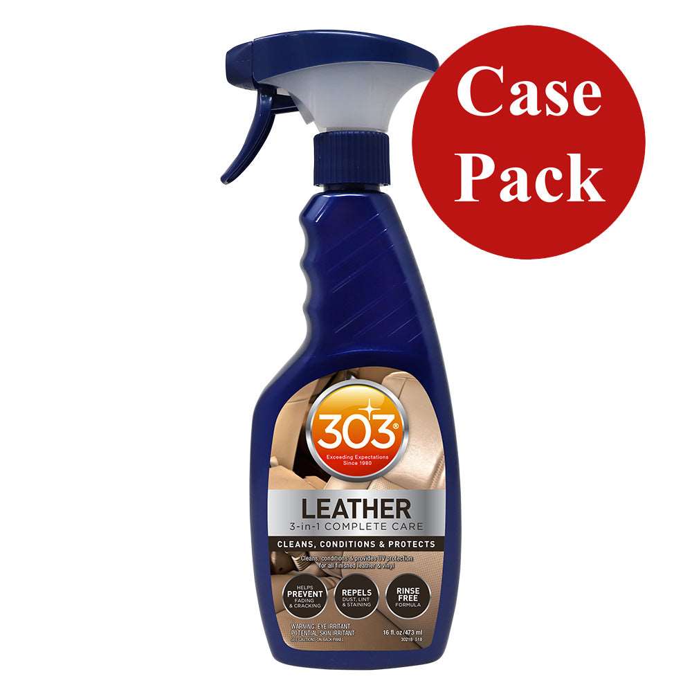 303 Automotive Leather 3-In-1 Complete Care - 16oz *Case of 6* OutdoorUp
