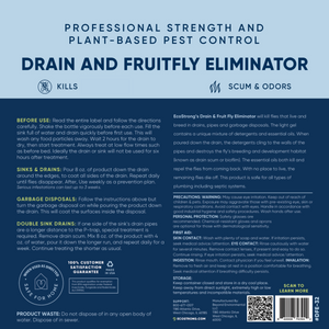 Drain and Fruit Fly Eliminator