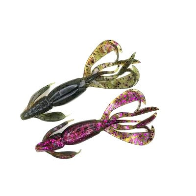 FlapN CritR - Green Pumpkin w/ Purple Laminate