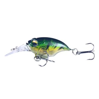Mini Crankbait  (0 - 3') - Green Craw
