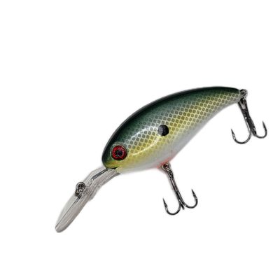 Mid-Depth Crankbait 6' to 12' - Green Back  Sexy Shad
