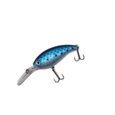 Mid-Depth Crankbait 6' to 12' - Blue Red Spots