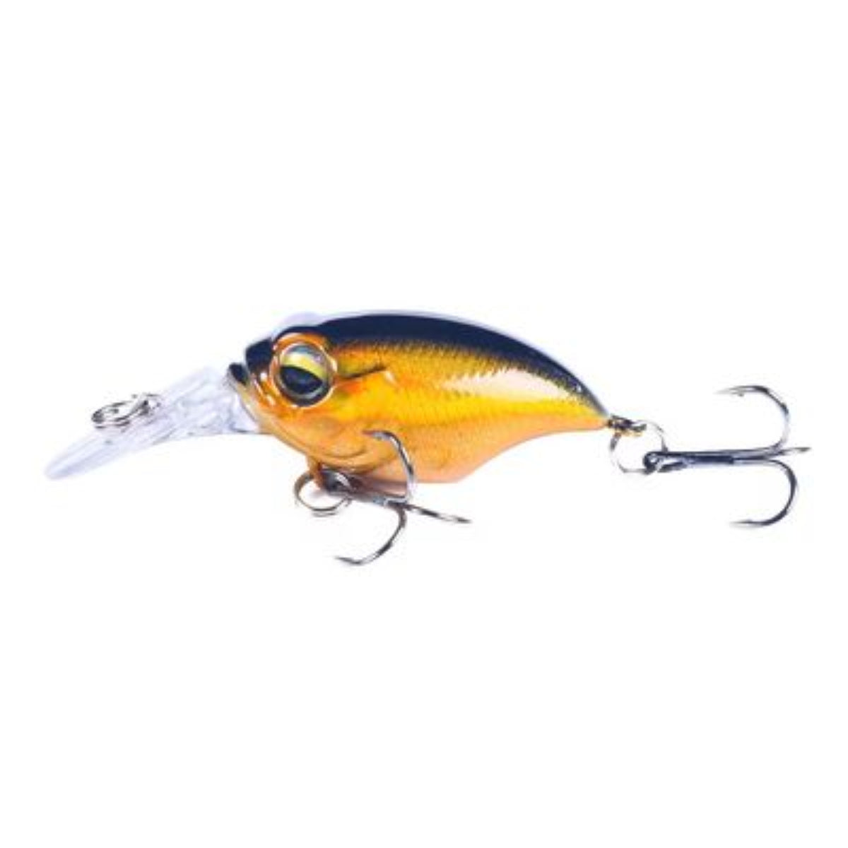 Mini Crankbait  (0 - 3') - Black Back Gold