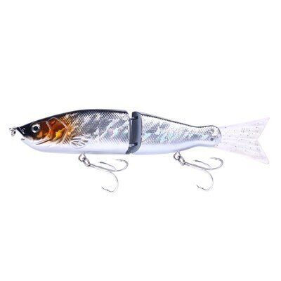 Glide Bait -   Chrome Black Back