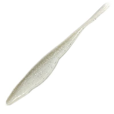 Triple Tail Jerk Shad - Pearl Shiner