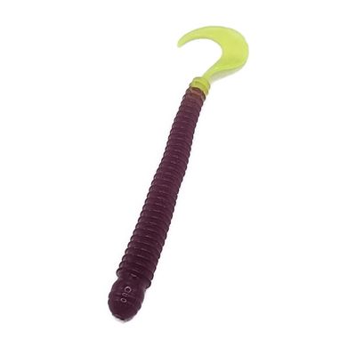 Ring Worm 4" -  Purple Glow Tail