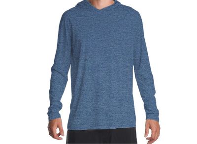 Heather Hoodie - Marine Blue