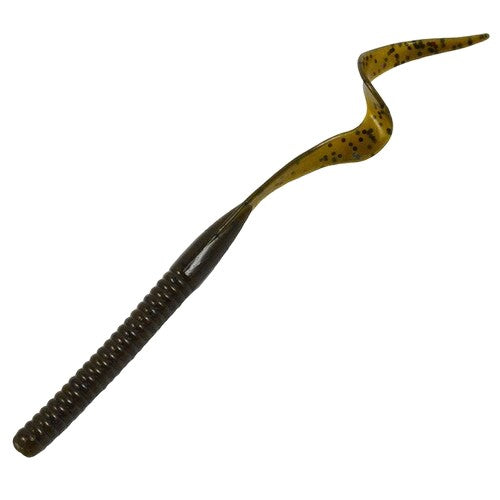 Ribbon Tail Worm 6"- Crawdad Swirl