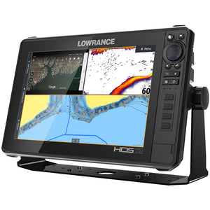 Lowrance HDS-12 LIVE w/Active Imaging 3-in-1 Transom Mount  C-MAP Pro Chart