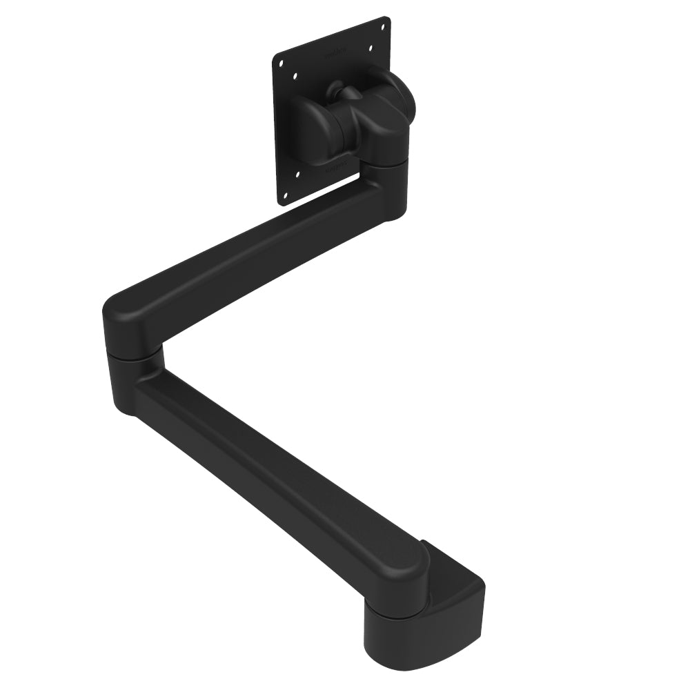 Southco Tilt Head Assembly Tilt  Swivel Double Arm - Wall Mount - Black