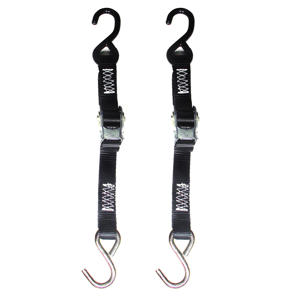 Rod Saver Quick Tite Trailer Tie-Down - 1" x 3 - Pair