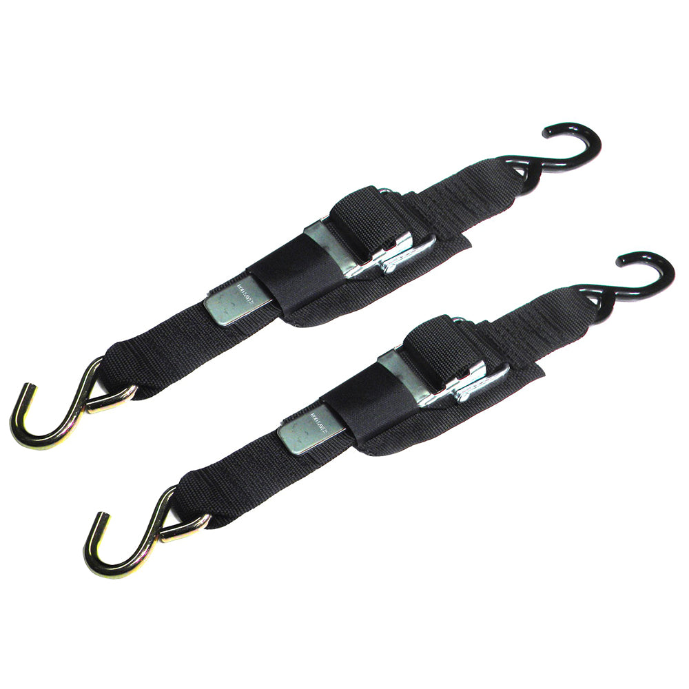 Rod Saver Paddle Buckle Trailer Tie-Down - 2" x 2 - Pair