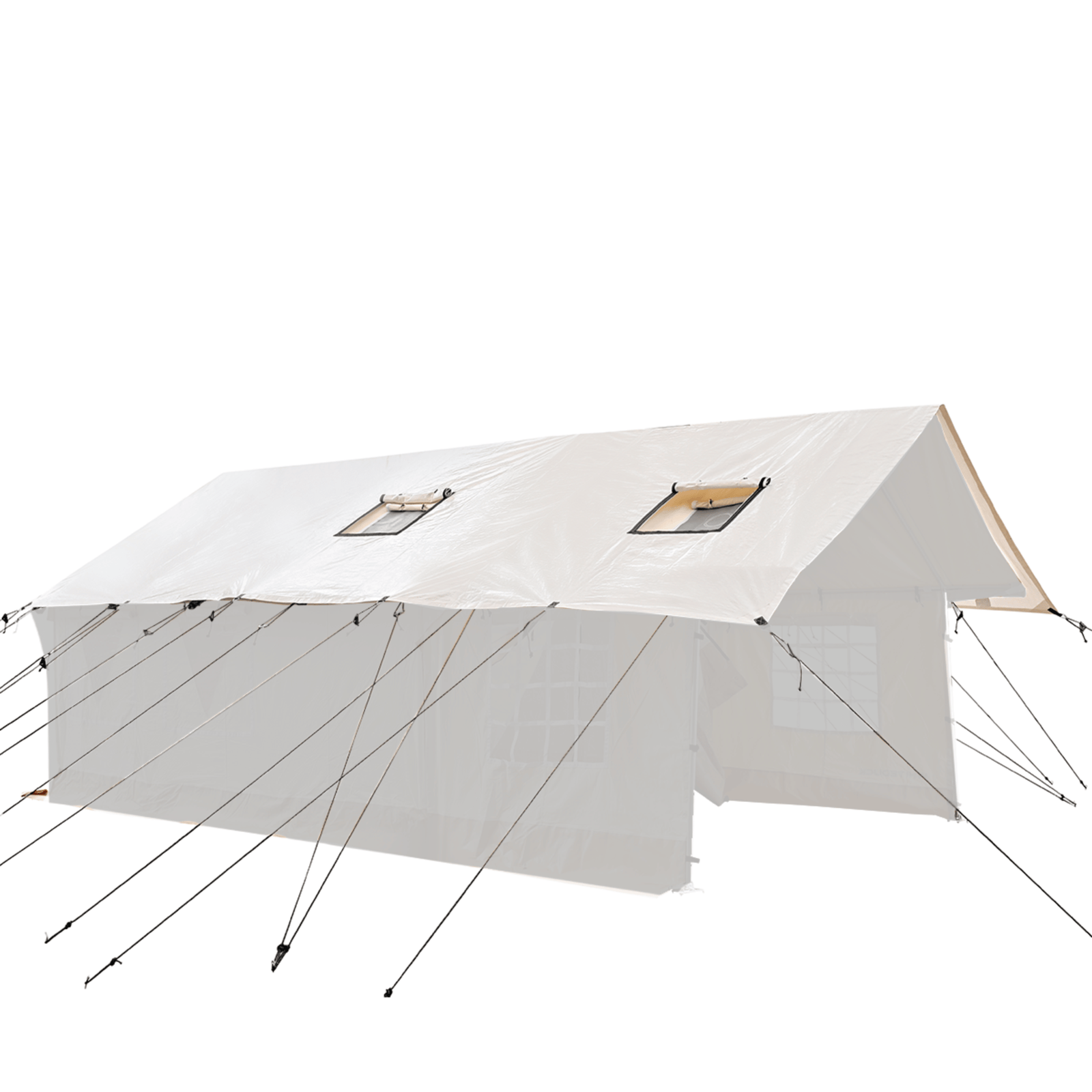 16'x26' Extended Flysheet For Wall Tent And Porch