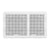 Fusion FM-65SW FM Series 6.5" 120 Flush Mount Square Marine Speakers - White Grill - 120W
