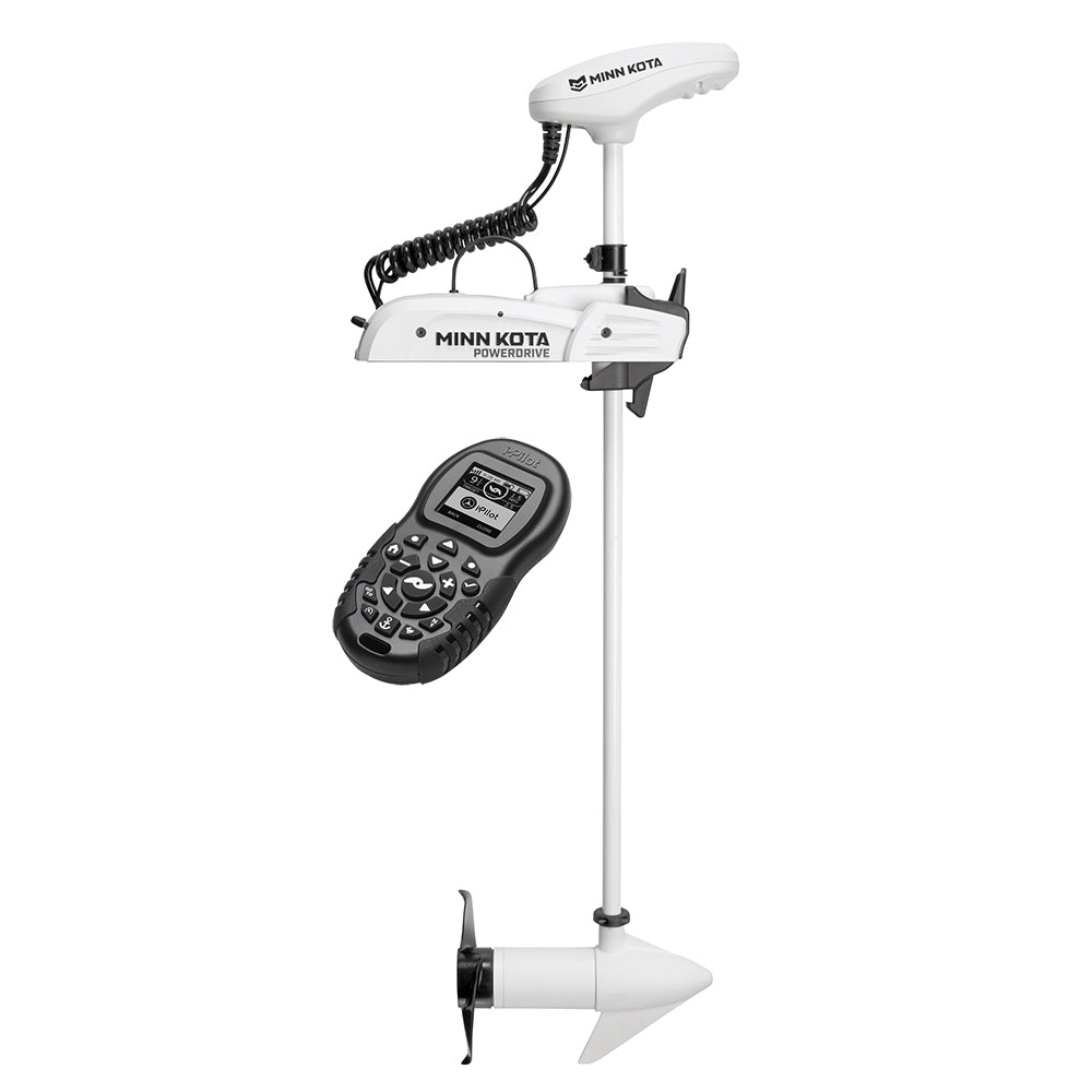 Minn Kota Riptide PowerDrive 55 Trolling Motor w/i-Pilot  Bluetooth - No Foot Pedal Included - 12V-55lb-48" *Remanufactured