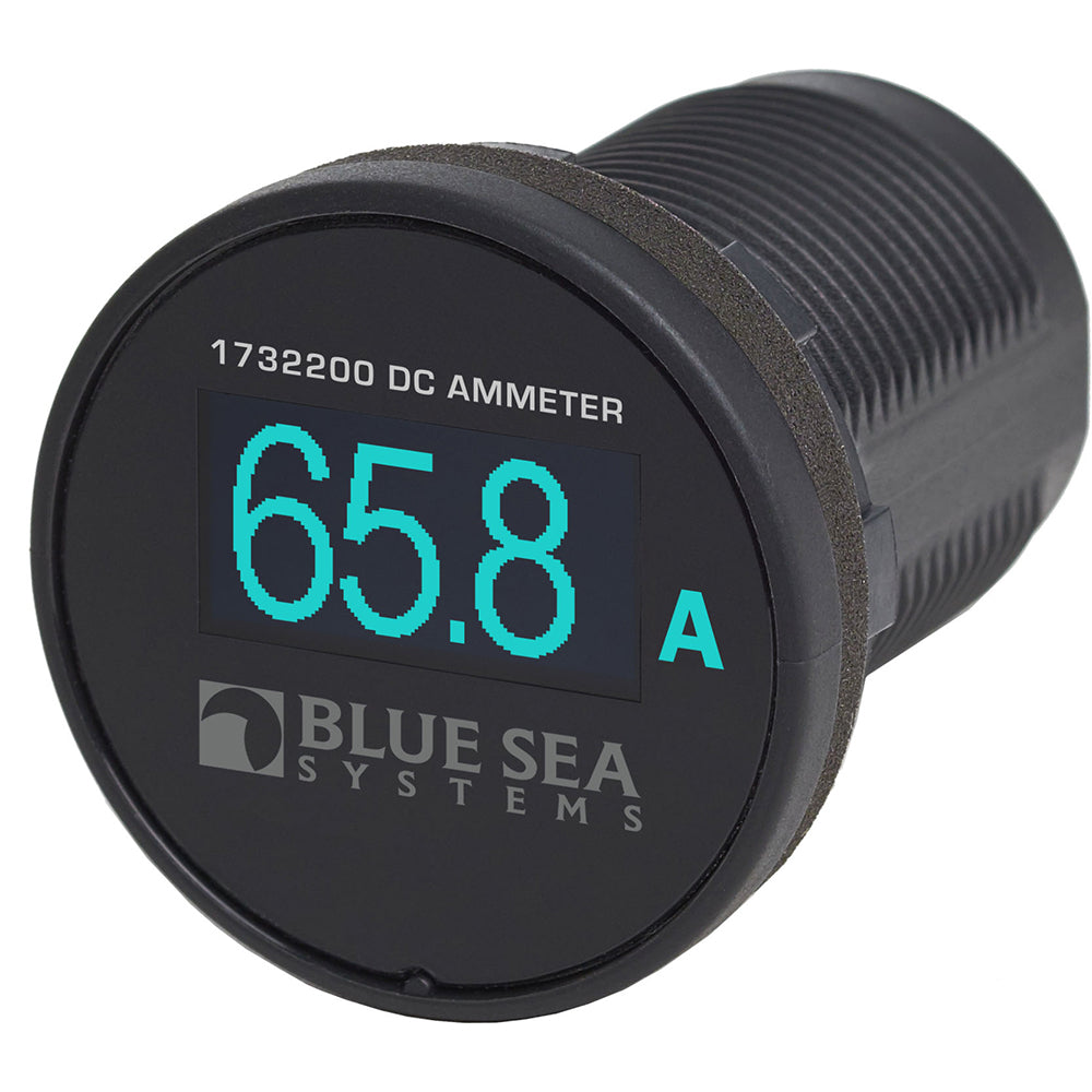 Blue Sea 1732200 Mini OLED Ammeter - Blue