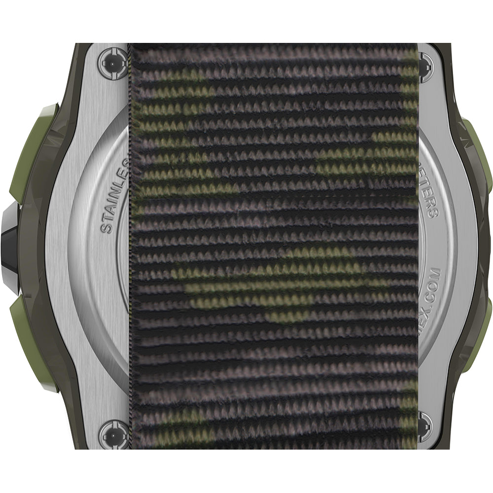 Timex Kids Digital 35mm Watch - Green Camo w/Fastwrap Strap