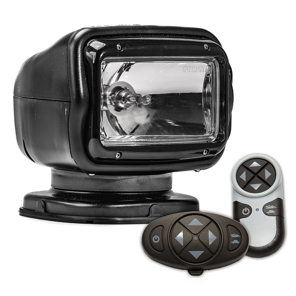 Golight Radioray GT Series Permanent Mount - Black Halogen - Wireless Handheld  Wireless Dash Mount Remotes