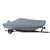 Carver Performance Poly-Guard Styled-to-Fit Boat Cover f/20.5 V-Hull Center Console Fishing Boat - Grey