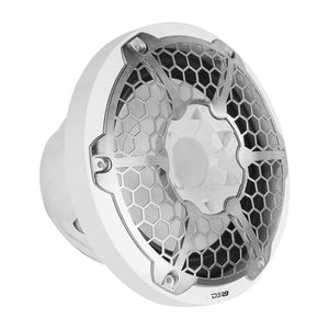 DS18 HYDRO 10" Subwoofer w/RGB Lights - 600W - White