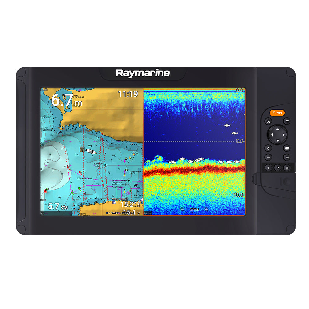 Raymarine Element 12 S w/Lighthouse North America Chart - No Transducer