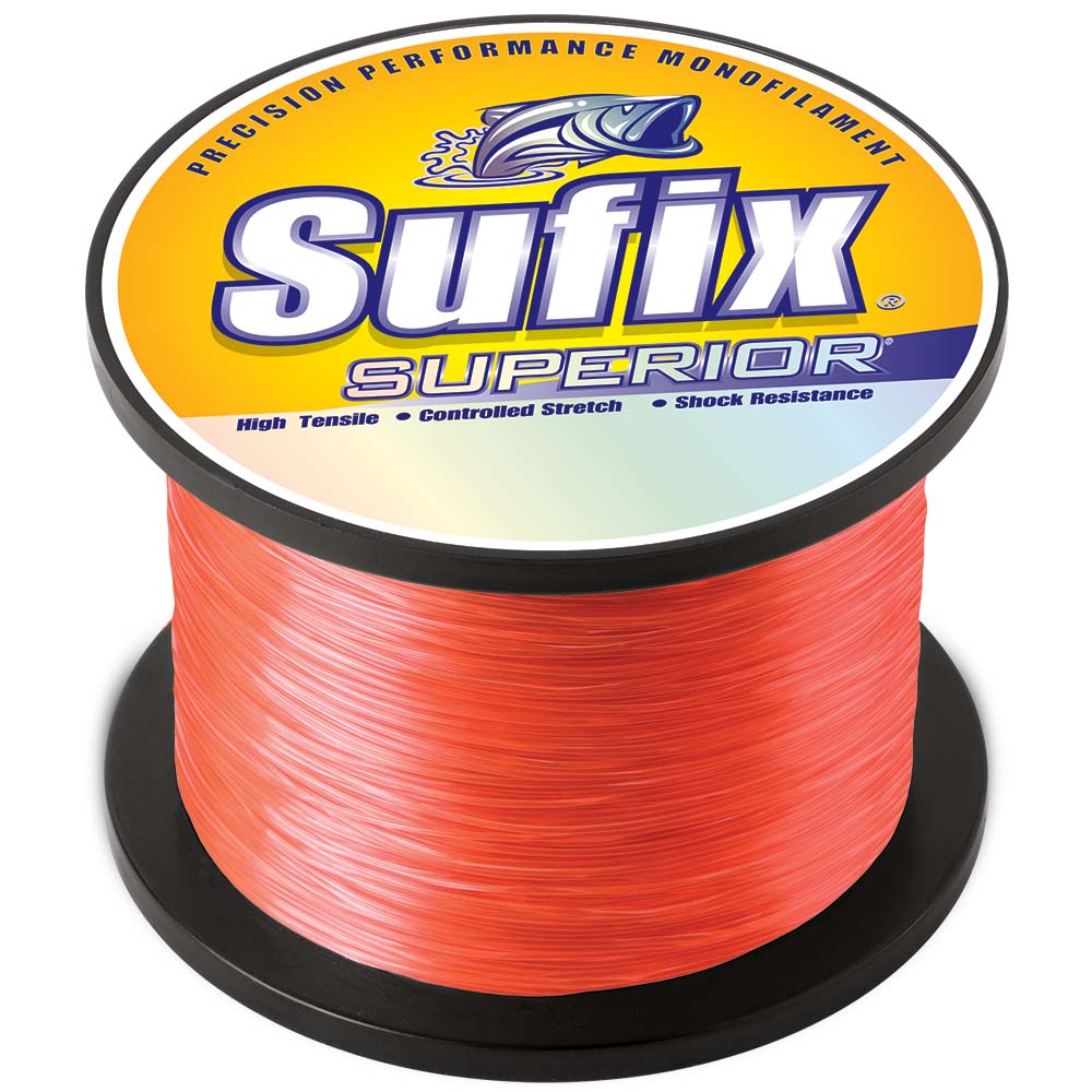 Sufix Superior Neon Fire Monofilament - 8lb - 1720 yds