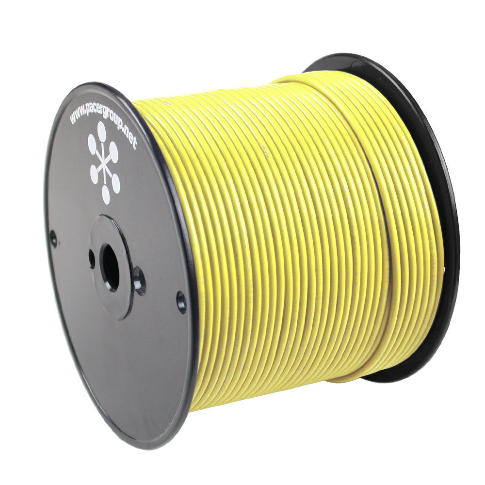 Pacer Yellow 18 AWG Primary Wire - 500