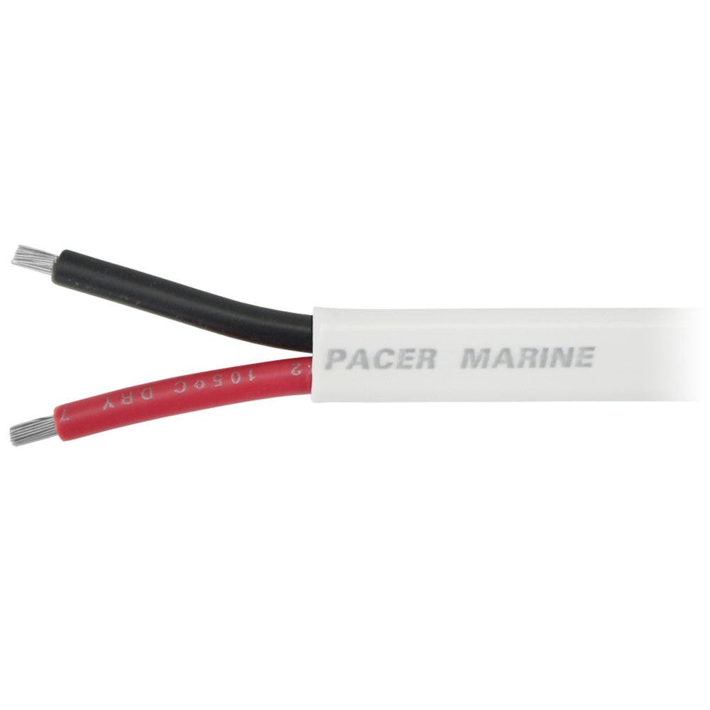 Pacer 14/2 AWG Duplex Cable - Flat Cable - Red/Black - 500'